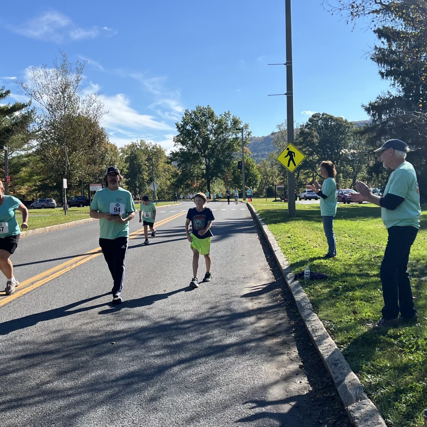 People standing outside