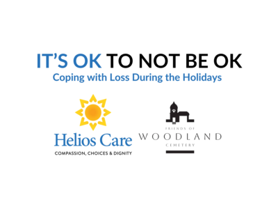 Coping with loss during the holidays presented by Helios Care and Friends of Woodland Cemetery